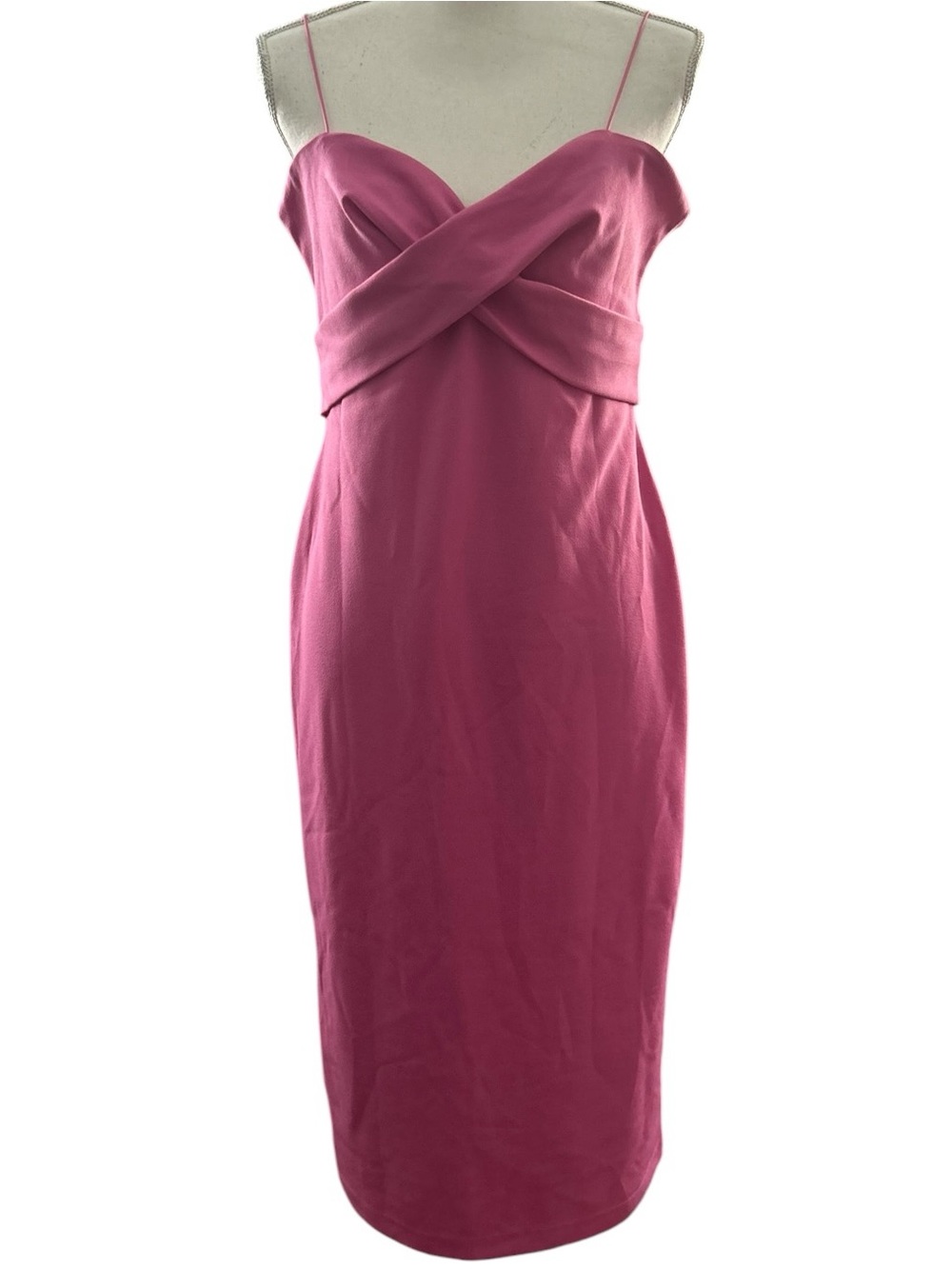 Nordstrom Love x Design Pink Spaghetti-Strap Midi Dress
